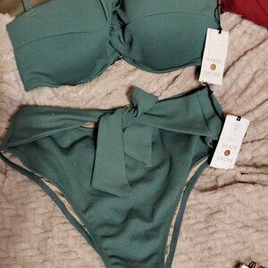 Teal Swim Suit by Shade & Shore